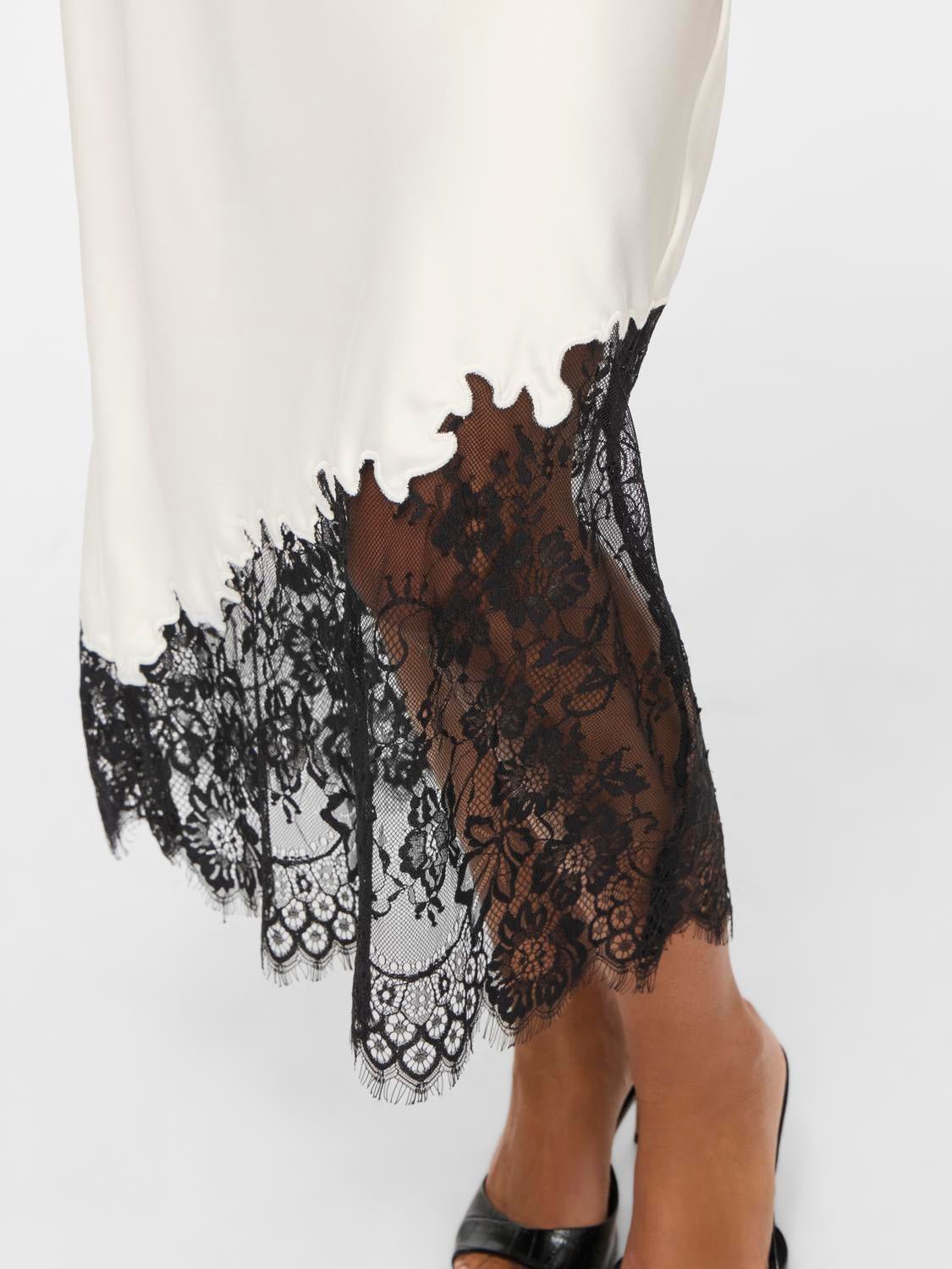 VILARA Midi Skirt - Birch - VERO MODA & VILA Bergvik